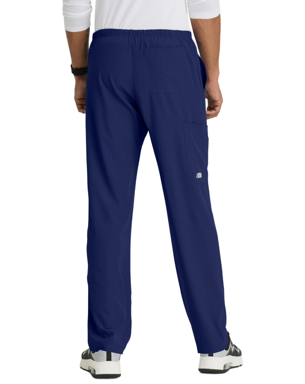 Vista 4 de Pantalón Quirúrgico Para Hombre Skechers™ by Barco™ SK0215
