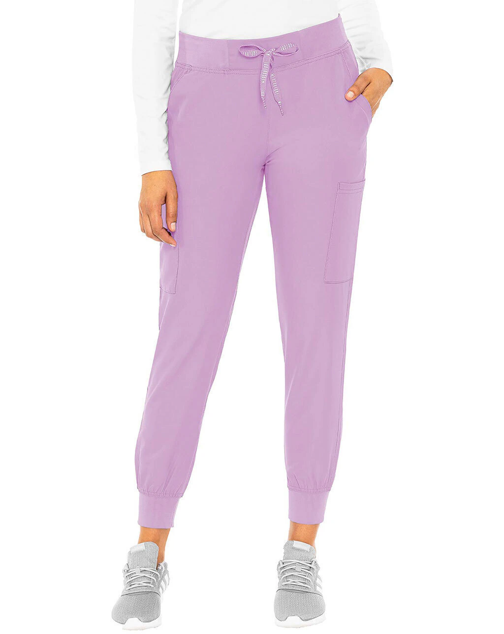 Pantalón Quirúrgico Jogger Para Mujer Medcouture MC2711 Lila