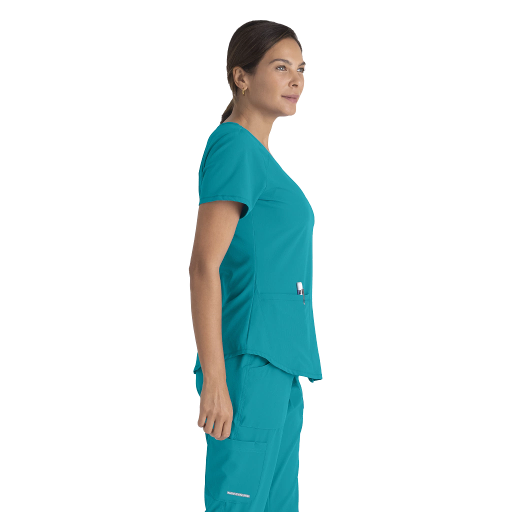 Vista 37 de Pijama Quirúrgica para Mujer Skechers SK101-SKP552