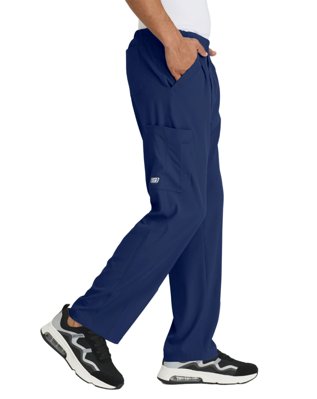 Vista 3 de Pantalón Quirúrgico Para Hombre Skechers™ by Barco™ SK0215