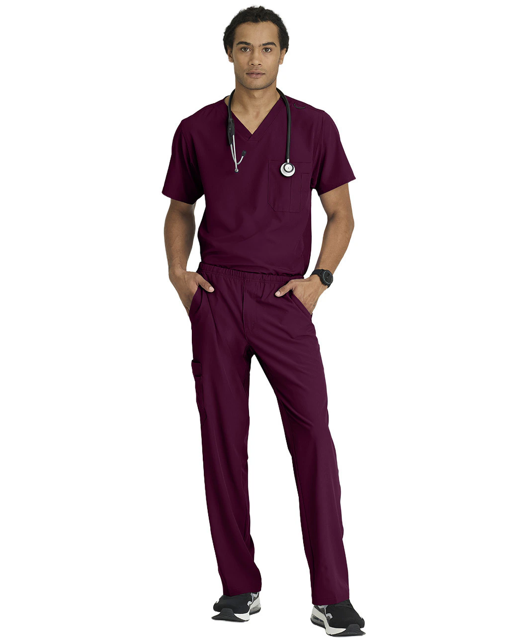Vista 7 de Pijama Quirúrgica para Hombre Skechers SK0112-SK0215