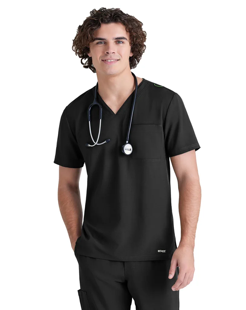 Vista 2 de Pijama Quirúrgica Para Hombre Grey's Anatomy GSST179 - GSSP626