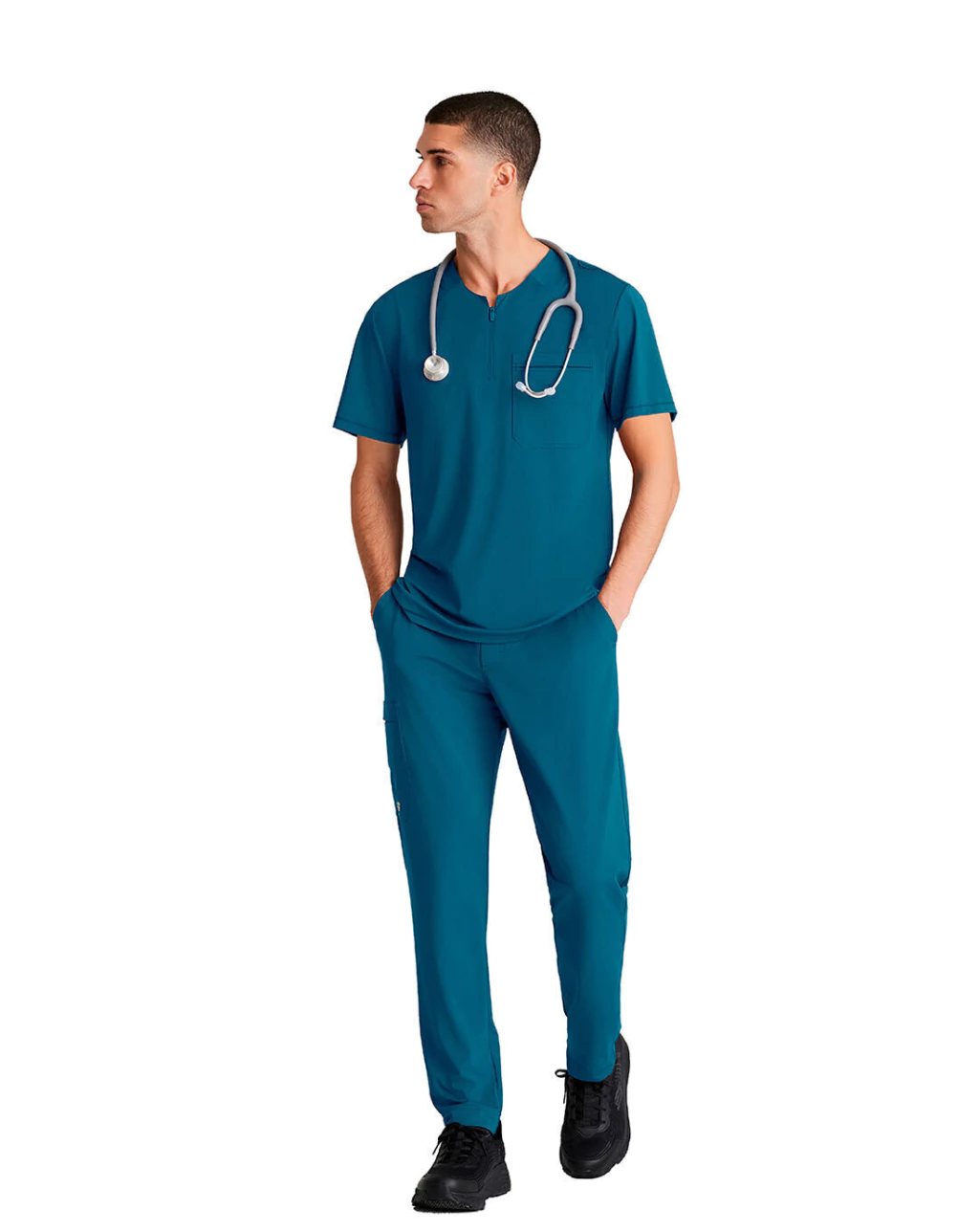 Vista 10 de Pijama Quirúrgica para Hombre Skechers SKT229-SKP659