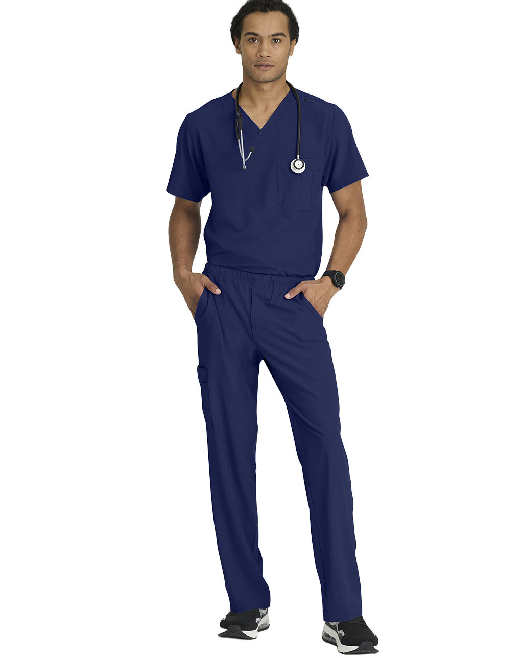 Vista 4 de Pijama Quirúrgica para Hombre Skechers SK0112-SK0215