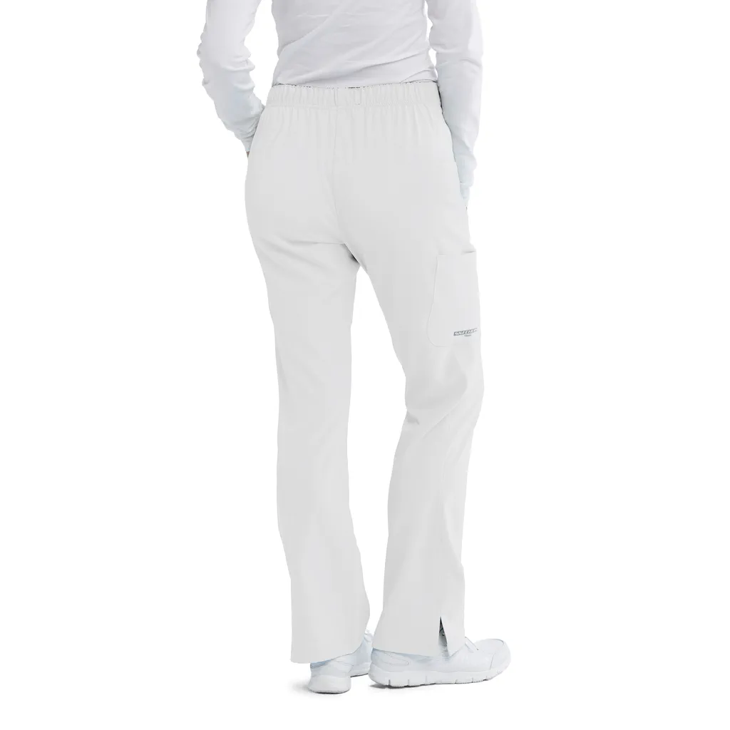 Vista 6 de Pijama Quirúrgica Blanca para Mujer Skechers SK101-SK201