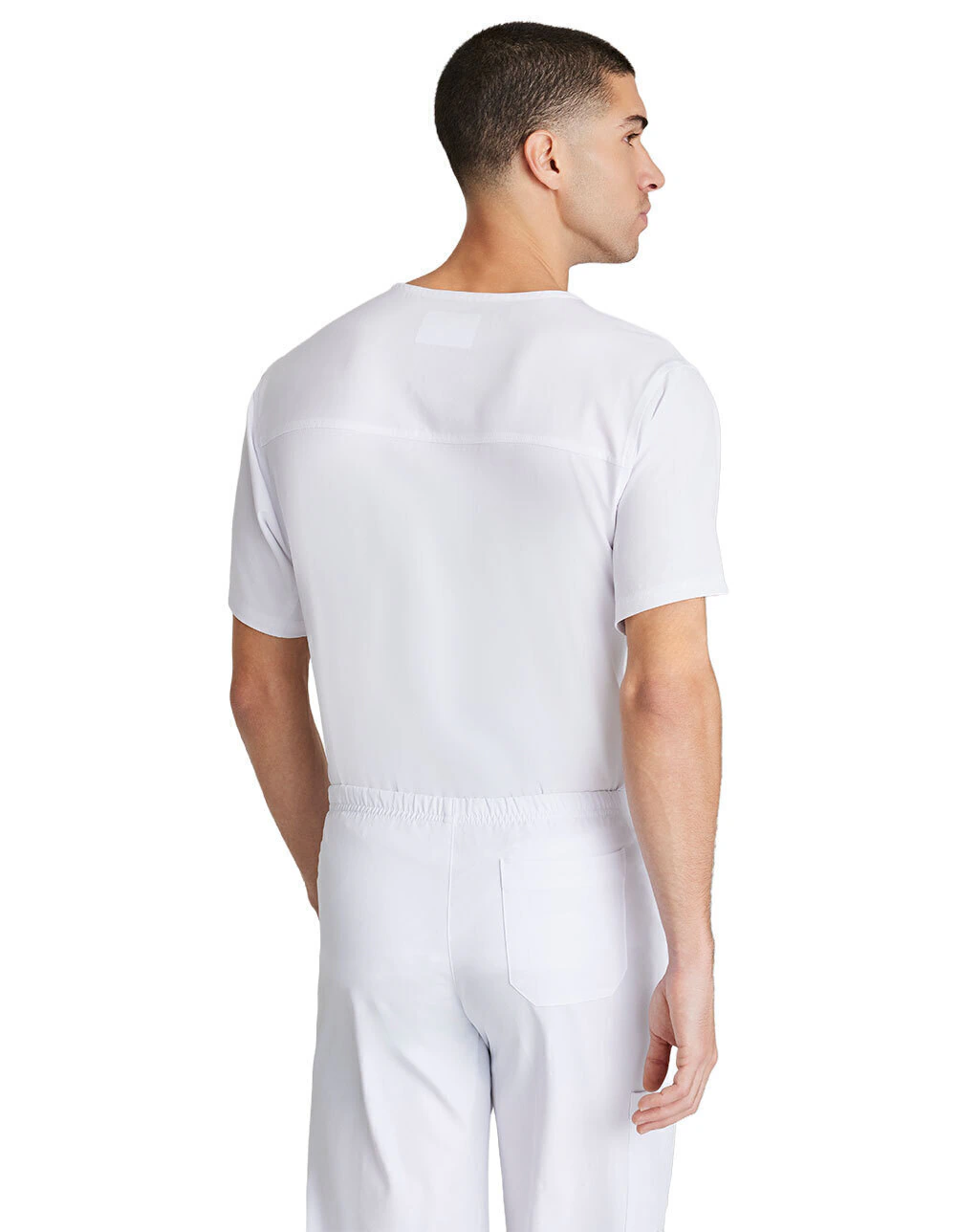 Vista 3 de Pijama Quirúrgica Blanca para Hombre Skechers SK0112-SK0215