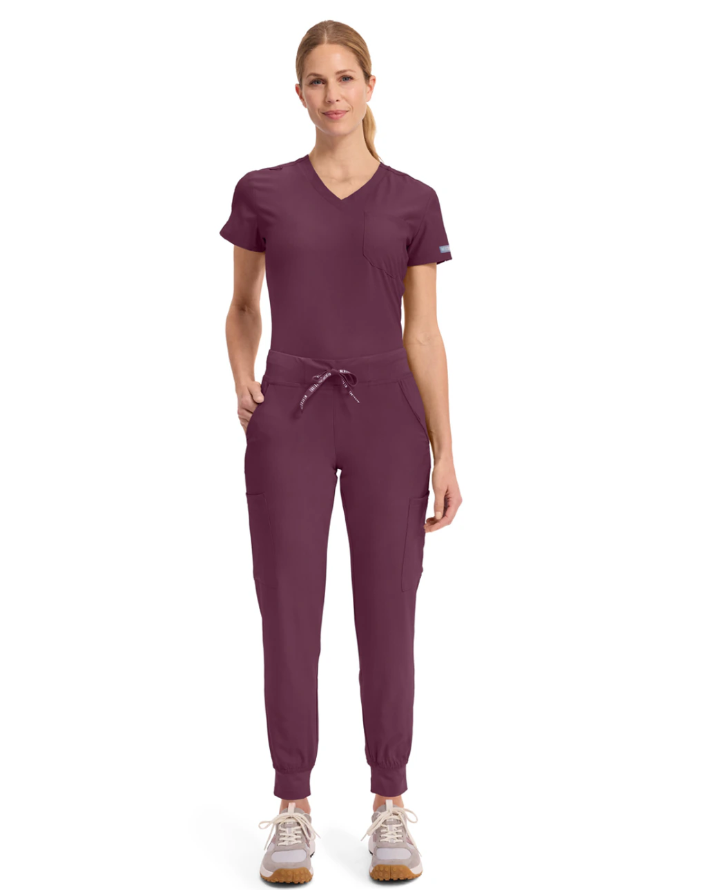 Vista 9 de Pijama Quirúrgica para Mujer Medcouture MC2432-MC2711