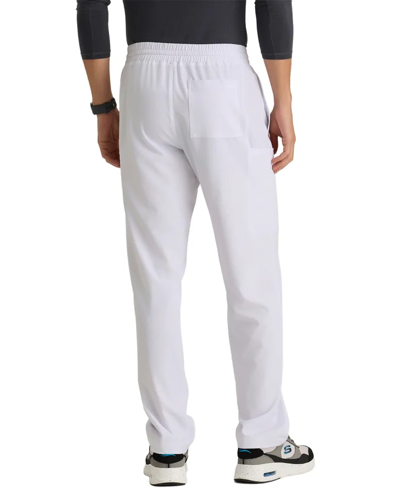 Vista 8 de Pijama Quirúrgica Blanca Para Hombre Skechers SK0112-SKP718