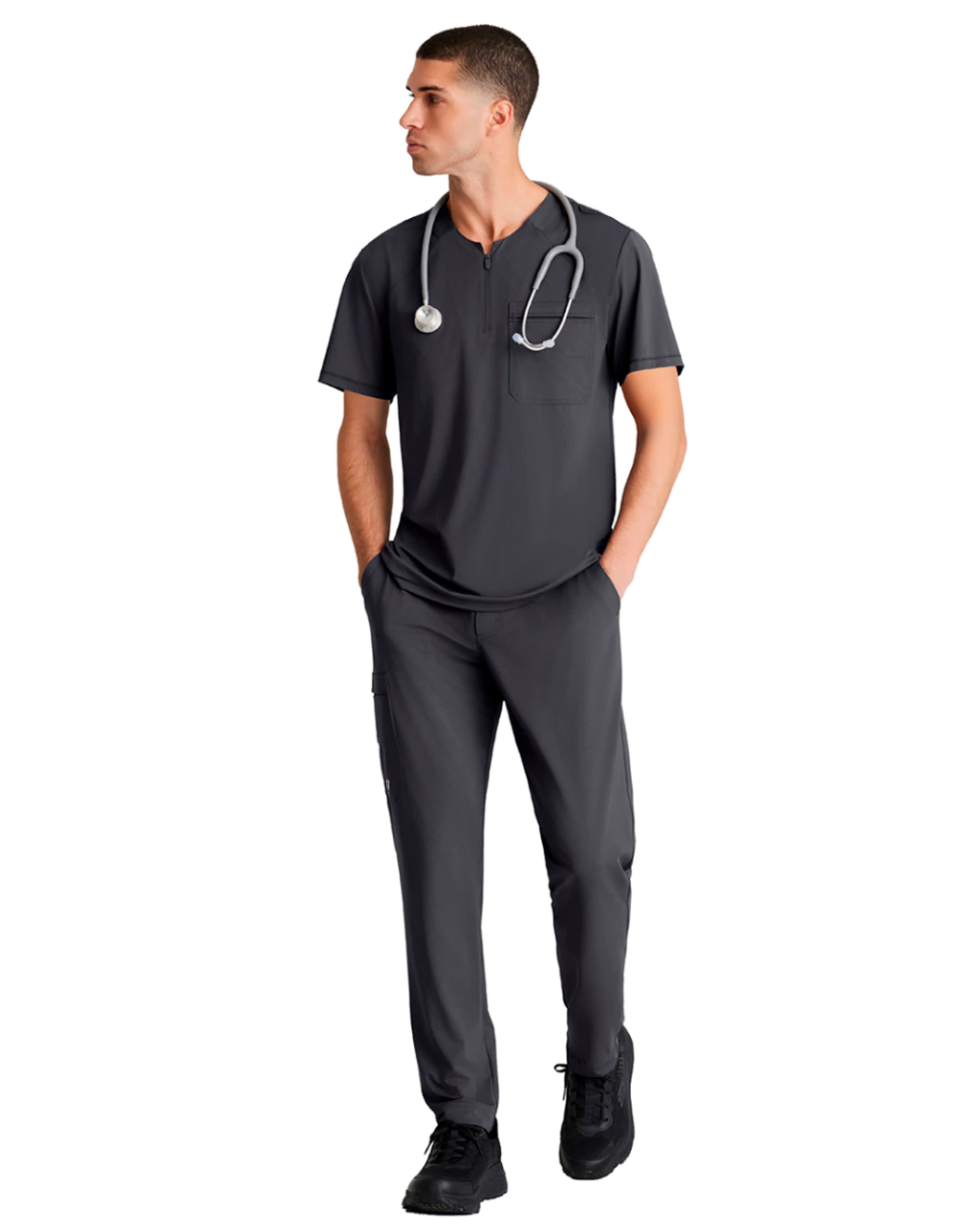 Vista 5 de Pijama Quirúrgica para Hombre Skechers SKT229-SKP659