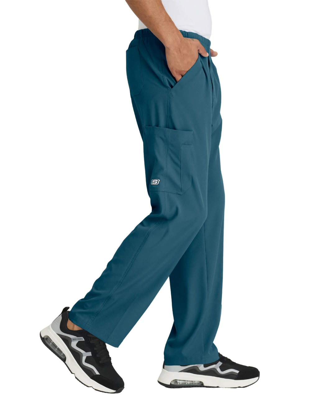 Vista 6 de Pantalón Quirúrgico Para Hombre Skechers™ by Barco™ SK0215