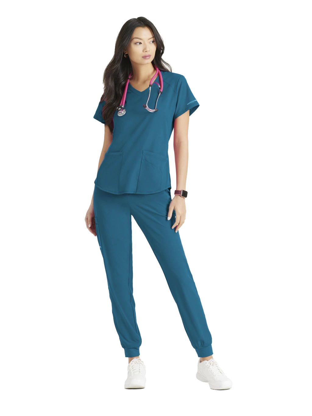 Vista 24 de Pijama Quirúrgica para Mujer Skechers SK101-SKP552