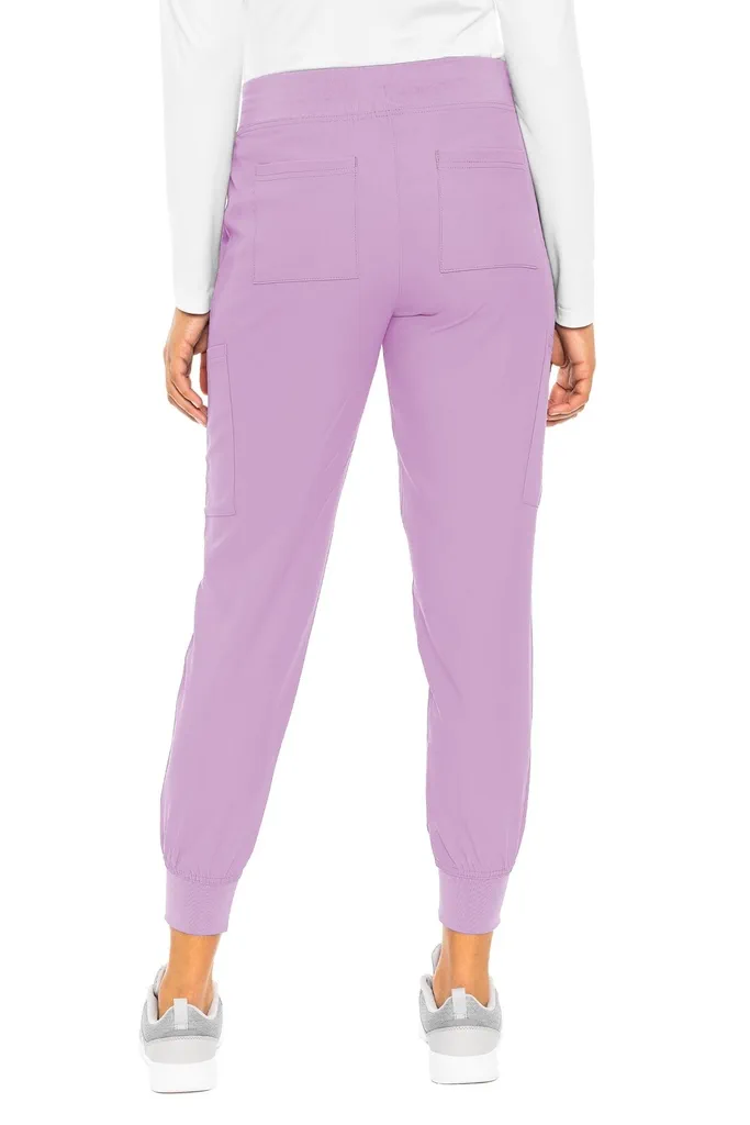Vista 3 de Pantalón Quirúrgico Jogger Para Mujer Medcouture MC2711 Lila