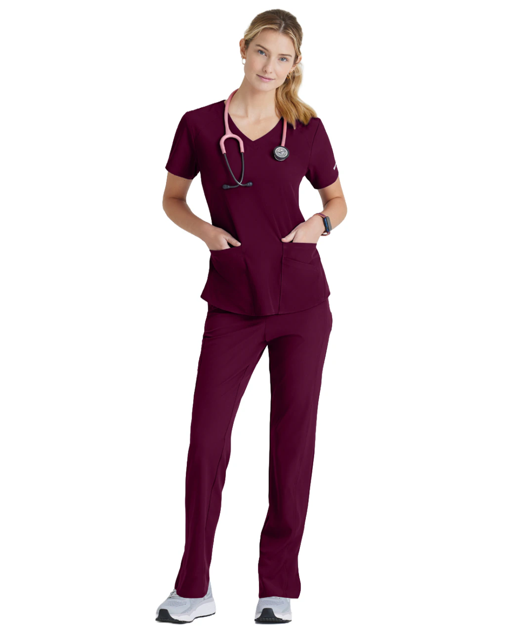 Vista 2 de Pijama Quirúrgica para Mujer Skechers SK101-SKP623