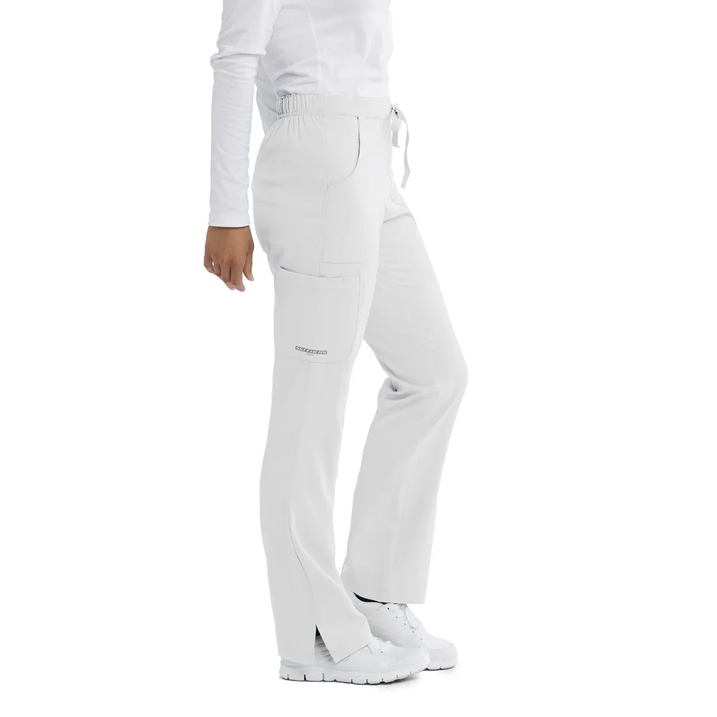 Vista 5 de Pijama Quirúrgica Blanca para Mujer Skechers SK101-SK201